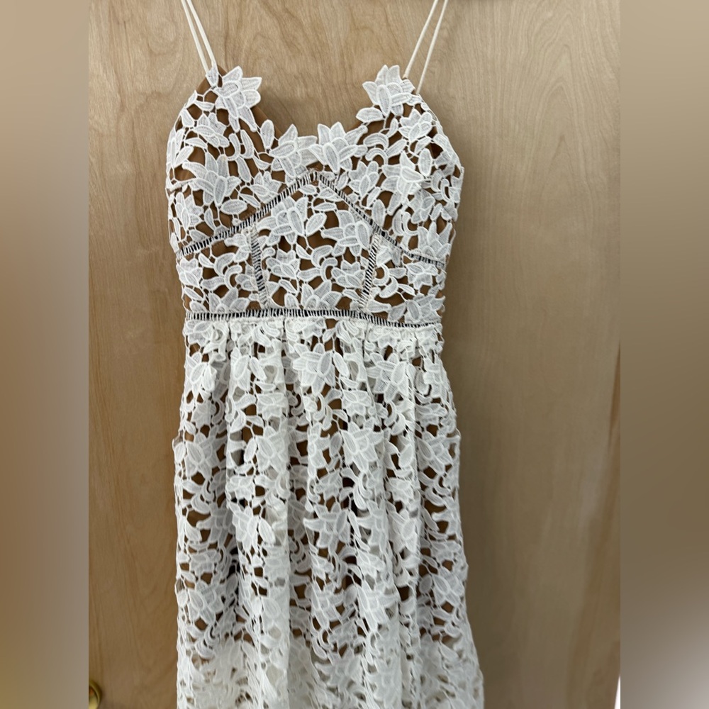 Stunning Roselani Lace Overlay Cocktail Dress. - Picture 9 of 14